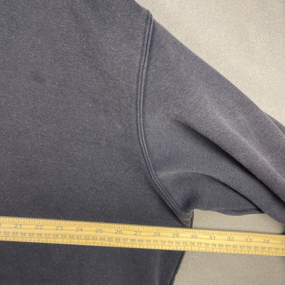 Carhartt Hoodie Mens 2XL Blue Full Zip K122 Pockets Workwear Outdoor - Picture 13 of 14